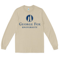 Mushroom George Fox College Design Long Sleeve Tee - artisFamous