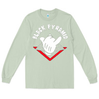 Matcha black pyramid Long Sleeve Tee - artisFamous