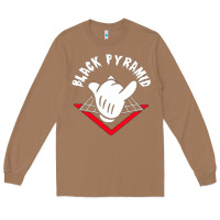 Toasted Coconut black pyramid Long Sleeve Tee - artisFamous