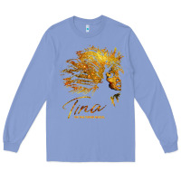 Colony Blue tina the tina turner musical Long Sleeve Tee - artisFamous