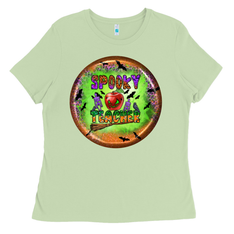 Spooky Teacher Ladies Tee by BundleAndBundleShop | Teevron