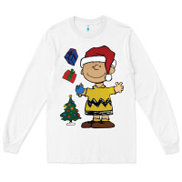 White charlie brown christmas gifts Long Sleeve Tee - artisFamous