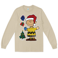 Mushroom charlie brown christmas gifts Long Sleeve Tee - artisFamous