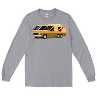Heather Grey 1970s gmc motorhome gmc motorhome Long Sleeve Tee - artisFamous