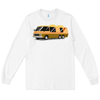 White 1970s gmc motorhome gmc motorhome Long Sleeve Tee - artisFamous