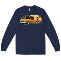 Navy 1970s gmc motorhome gmc motorhome Long Sleeve Tee - artisFamous