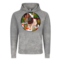 Cloud Rock hampshire sow pig christmas Vintage Hoodie - LillyAllenDesigns