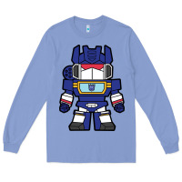Colony Blue soundwave transformers chibi Long Sleeve Tee - artisFamous