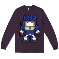 Plum soundwave transformers chibi Long Sleeve Tee - artisFamous