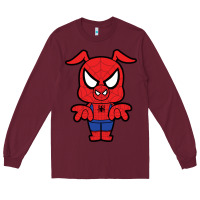 Burgundy spider ham Long Sleeve Tee - artisFamous