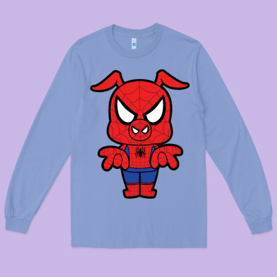 Spider Ham Long Sleeve Tee Designed By Artisfamous