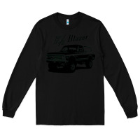 Black 1971 k5 blazer k5 blazer Long Sleeve Tee - artisFamous