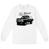 White 1971 k5 blazer k5 blazer Long Sleeve Tee - artisFamous
