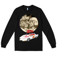 Black go speed racer go go!!!   speed racer Long Sleeve Tee - artisFamous