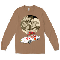 Toasted Coconut go speed racer go go!!!   speed racer Long Sleeve Tee - artisFamous