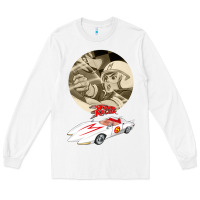 White go speed racer go go!!!   speed racer Long Sleeve Tee - artisFamous