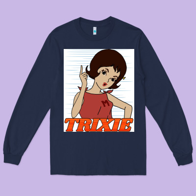Go Trixie Go!   Speed Racer Long Sleeve Tee Designed By Artisfamous