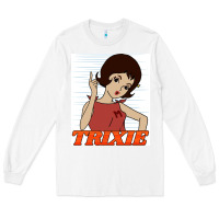 White go trixie go!   speed racer Long Sleeve Tee - artisFamous