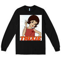 Black go trixie go!   speed racer Long Sleeve Tee - artisFamous