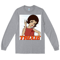 Heather Grey go trixie go!   speed racer Long Sleeve Tee - artisFamous