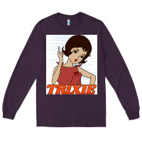 Plum go trixie go!   speed racer Long Sleeve Tee - artisFamous