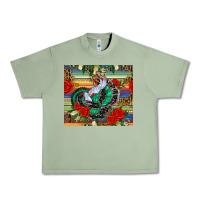 Oil Green flamenco dancer tumbler Urban Heavy Tee - BundleAndBundleShop