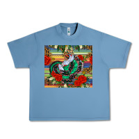 Pebble Blue flamenco dancer tumbler Urban Heavy Tee - BundleAndBundleShop