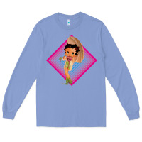 Colony Blue betty boop Long Sleeve Tee - artisFamous