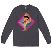Smoke betty boop Long Sleeve Tee - artisFamous