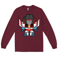 Burgundy starscream chibi Long Sleeve Tee - artisFamous