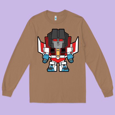 Starscream Chibi Long Sleeve Tee Designed By Artisfamous