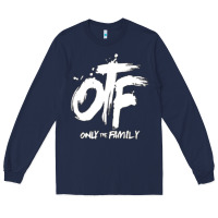 Navy OTF Long Sleeve Tee - artisFamous