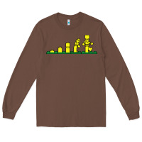 Chestnut evolution of lego Long Sleeve Tee - artisFamous