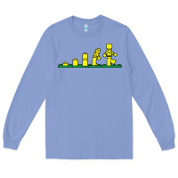 Colony Blue evolution of lego Long Sleeve Tee - artisFamous