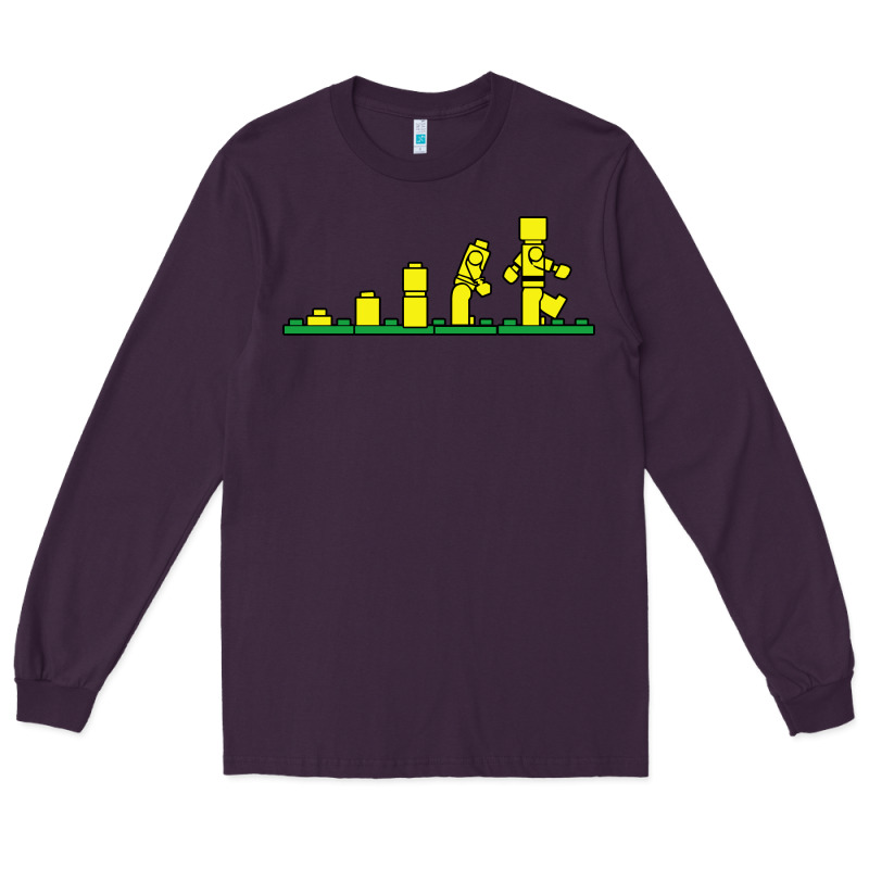 Evolution Of Lego Long Sleeve Tee by artisFamous | Teevron