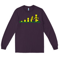 Plum evolution of lego Long Sleeve Tee - artisFamous