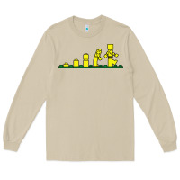Mushroom evolution of lego Long Sleeve Tee - artisFamous
