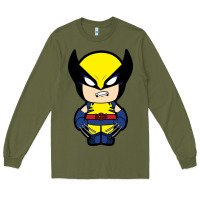 Army Green wolverine Long Sleeve Tee - artisFamous