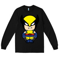 Black wolverine Long Sleeve Tee - artisFamous