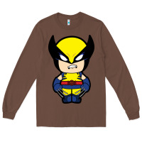 Chestnut wolverine Long Sleeve Tee - artisFamous
