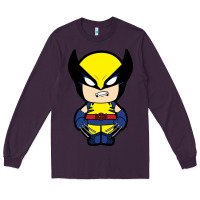 Plum wolverine Long Sleeve Tee - artisFamous