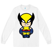 White wolverine Long Sleeve Tee - artisFamous
