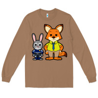Toasted Coconut zootopia duo chibi Long Sleeve Tee - artisFamous