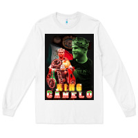 White canelo boxing Long Sleeve Tee - artisFamous