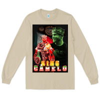 Mushroom canelo boxing Long Sleeve Tee - artisFamous
