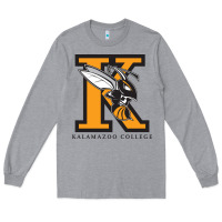 Heather Grey kalamazoo college Long Sleeve Tee - artisFamous