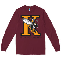 Burgundy kalamazoo college Long Sleeve Tee - artisFamous