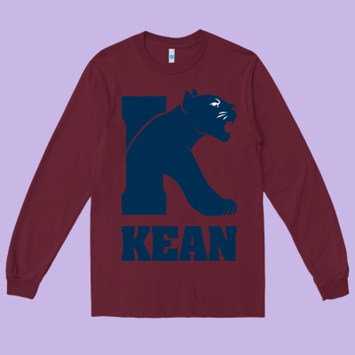 Kean University Long Sleeve Tee Designed By Artisfamous