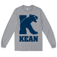 Heather Grey kean university Long Sleeve Tee - artisFamous