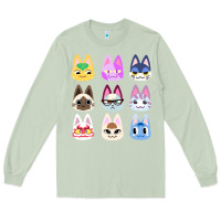 Matcha animal crossing cute cats animal crossing new horizons Long Sleeve Tee - artisFamous